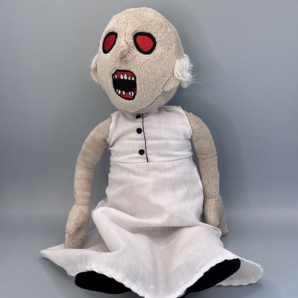Granny Horror Game Plush  PhatMojo Collectible Plush Toy Halloween Grunge